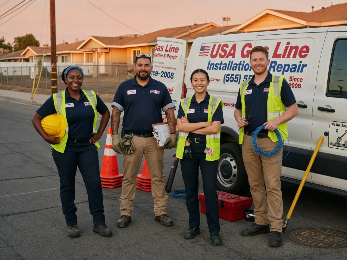 Gas Line Installation company in Sonora, CA